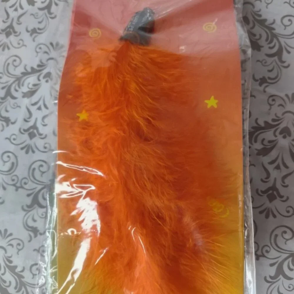 Lot of 3 Lazy Pet Interactive Tail Tease Cat Toy Orange, Green, & Brown